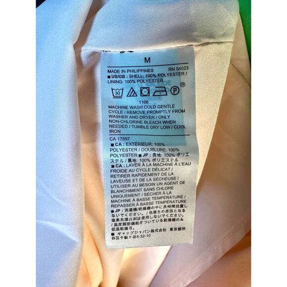 Banana Republic NWT Kaleidoscope Dress Modern Multicolor Flowy Feminine Size M - Picture 7 of 8